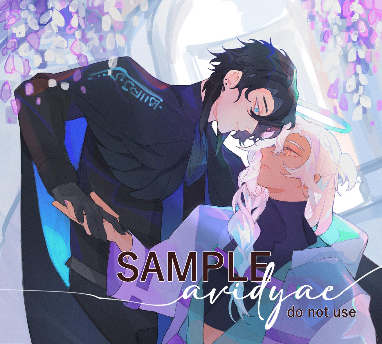 SKEB Couple Waist-Up